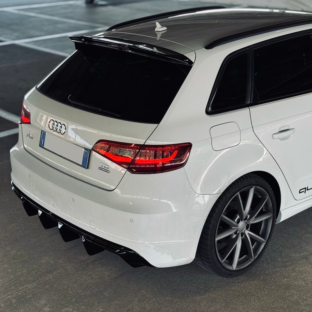 DIFFUSORE POSTERIORE AUDI A3 8V 2012-2016 S-LINE