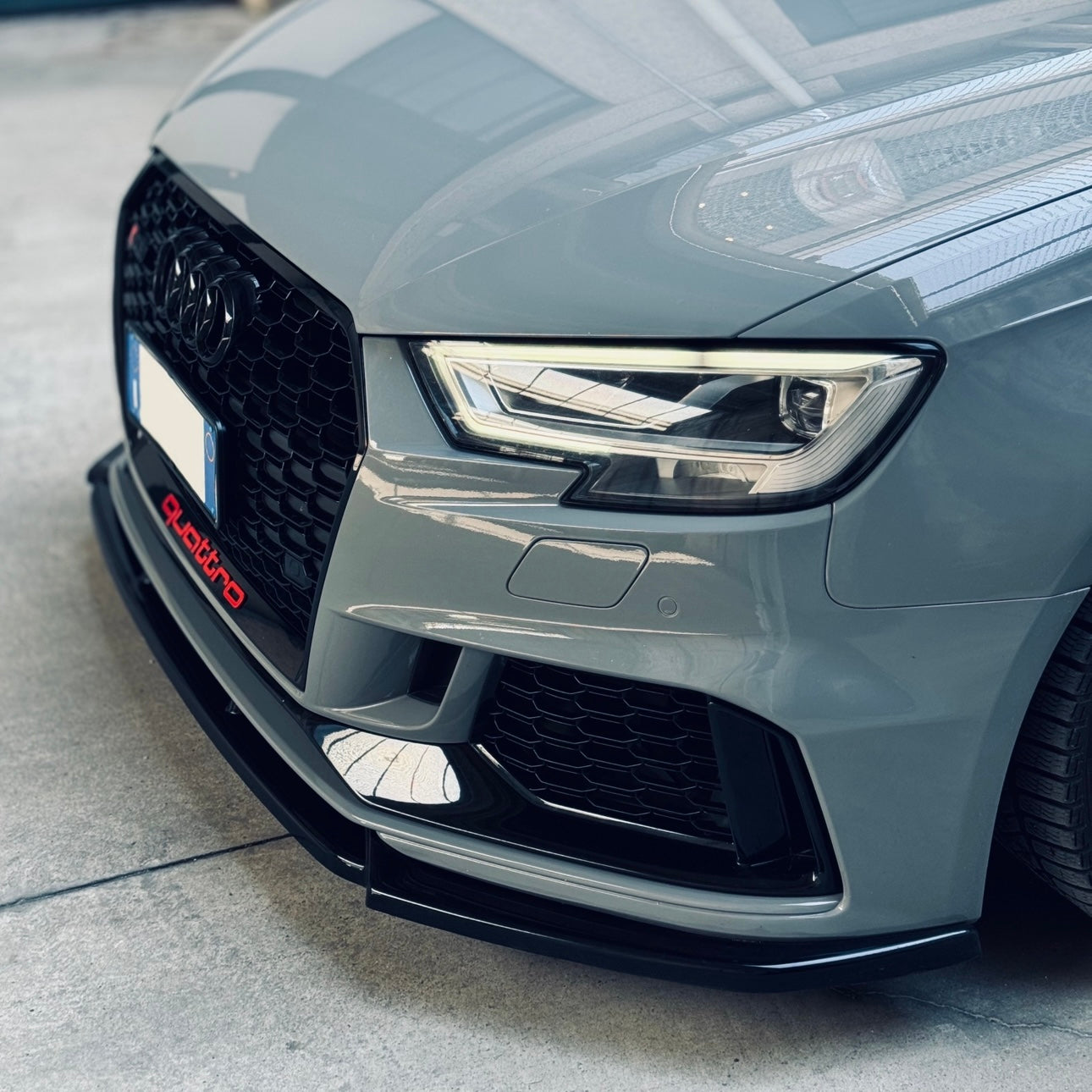 LAMA PARAURTI ANTERIORE V.4 AUDI RS3 8V 2017-2020