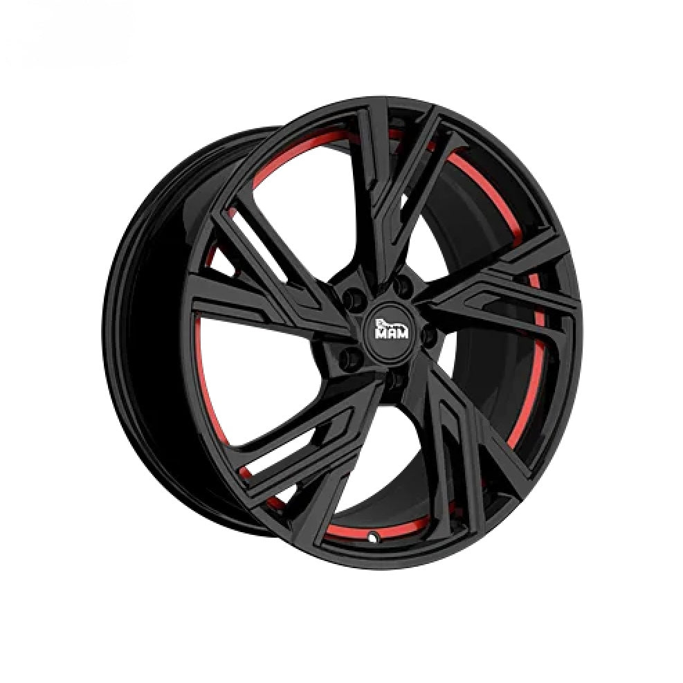 CERCHI RS5 BLACK/RED 18" ET45