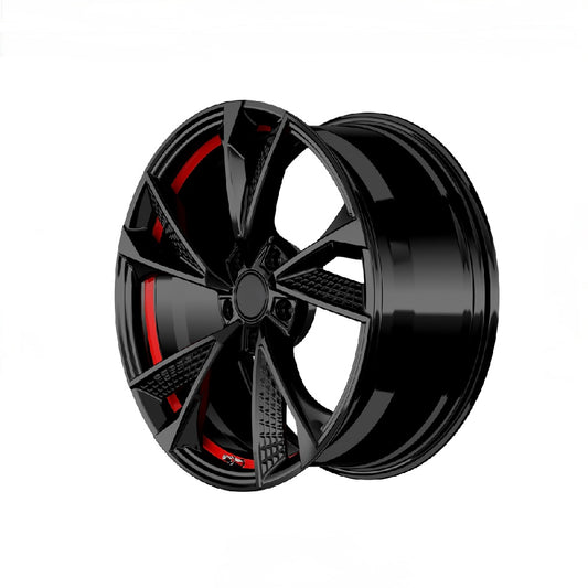 CERCHI RS7 BLACK/RED 18" ET30