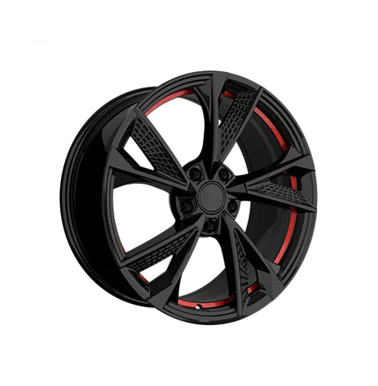 CERCHI RS7 BLACK/RED 18" ET45