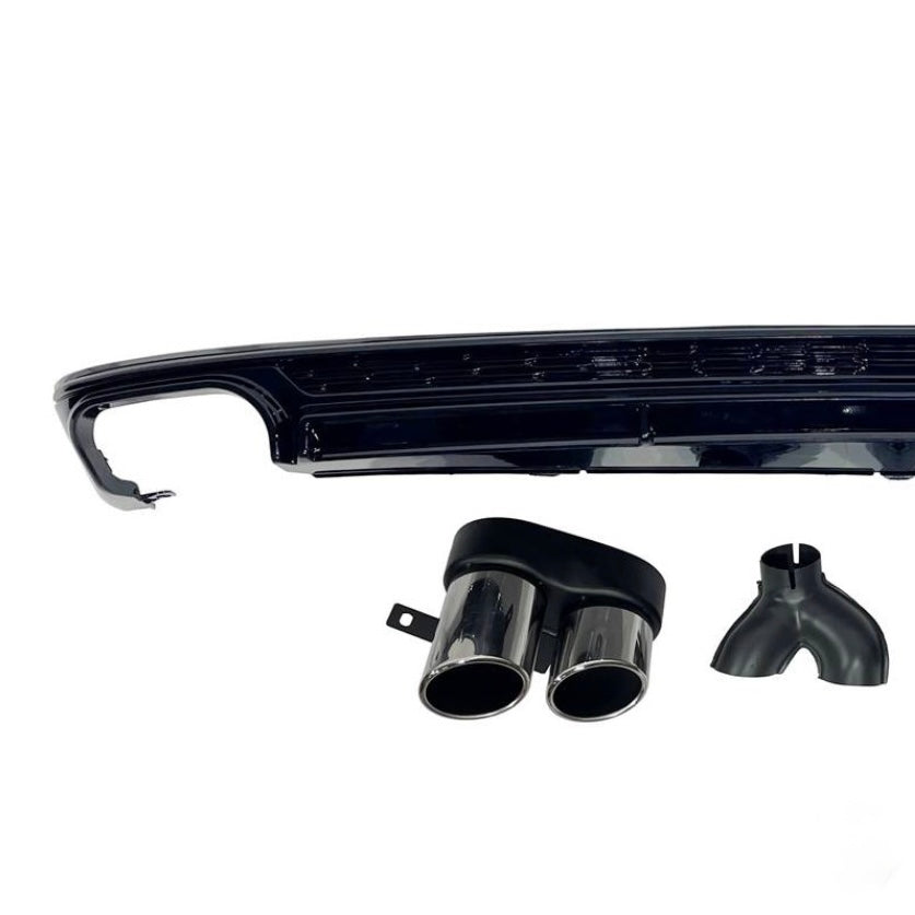 DIFFUSORE SOTTO PARAURTI A6 C8 2018-2024 TIPO S6 X STANDARD