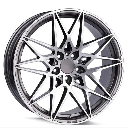 CERCHI B2 ANTRACITE DIAMANTATI 18" ET30 AUDI