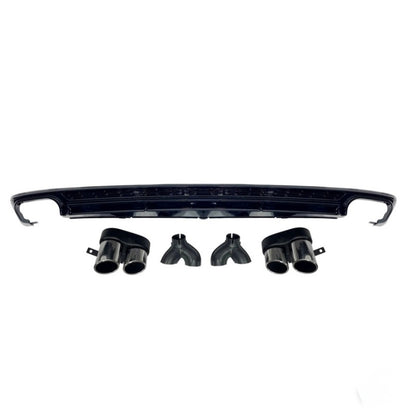 DIFFUSORE SOTTO PARAURTI A6 C8 2018-2024 TIPO S6 X STANDARD