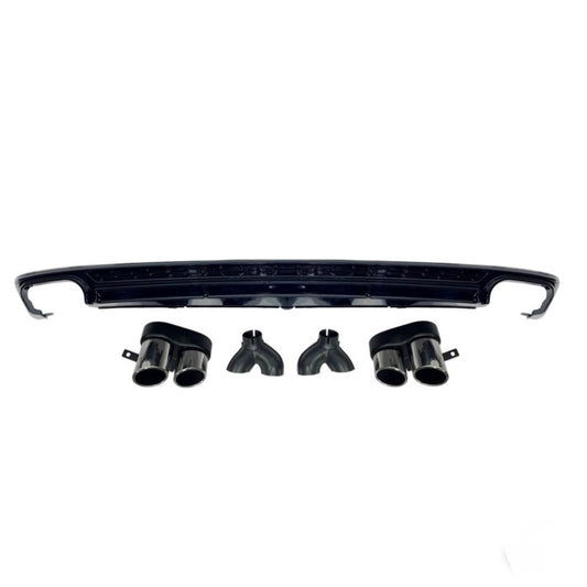 DIFFUSORE SOTTO PARAURTI A6 C8 2018-2024 TIPO S6 X STANDARD