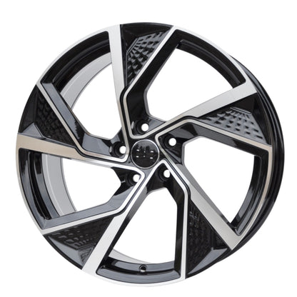 CERCHI FBX NERI E DIAMANTATI 19" ET35 AUDI