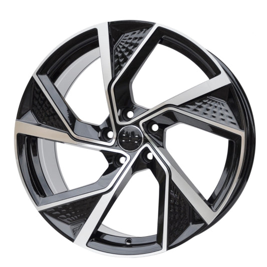 CERCHI FBX NERI E DIAMANTATI 19" ET35 AUDI